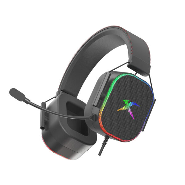 Xtrike Me GH-606 RGB Wired Gaming Headset – Adjustable Mic & Surround Sound