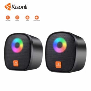 Kisonli X11 RGB Gamer Mini USB Speaker – 6W Power for PC