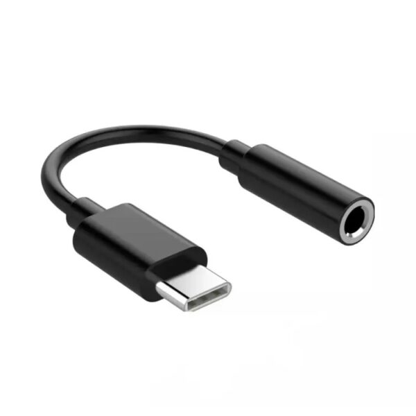 USB Type-C to 3.5mm Headphone Jack Adapter | Audio Aux Converter for Android Phones, Tablets & Laptops