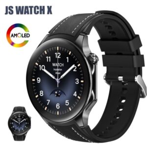 JS Watch X AMOLED Smart Watch 1.43" NFC + Bluetooth Calling – FitCloudPro