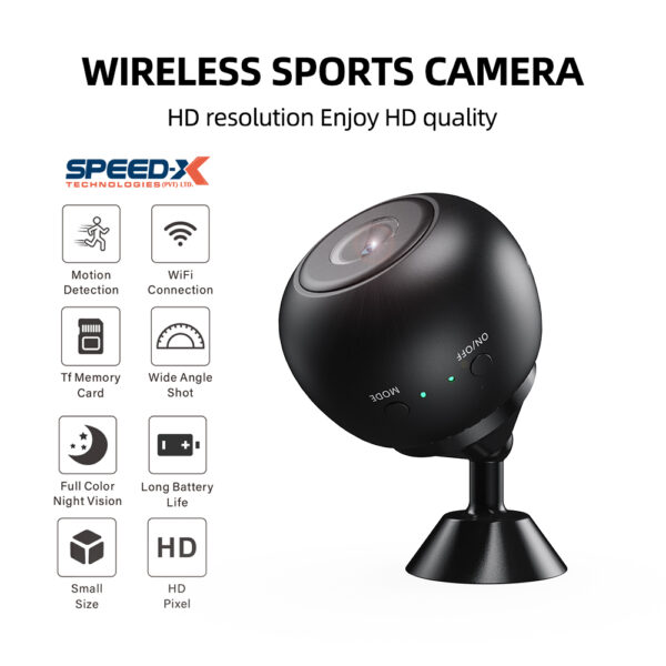 New A10 1080p HD 2MP WiFi Mini Camera with Pix-Link App
