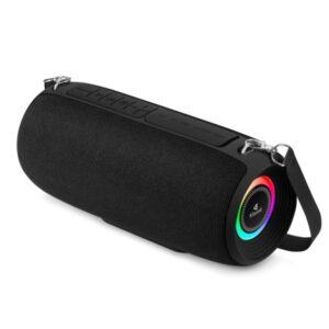 Kisonli Q28 10W Bluetooth Speaker with FM, USB, TF, TWS & RGB Lights – Super Bass Portable Sound