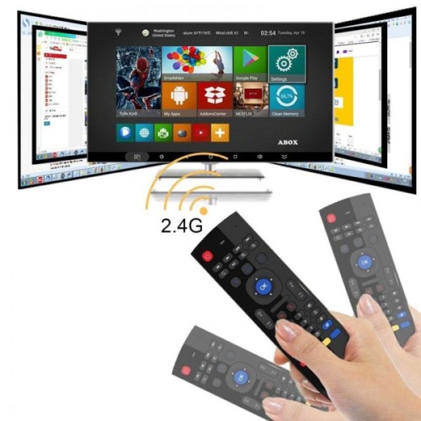 Mx3 Air Mouse Voice Remote – Ultimate 2.4G Wireless Control for Smart TV - Image 3
