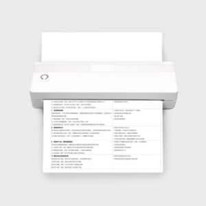 Speed-x Sp-A42 portable A4 thermal printer with BT+WiFi printing inkless documents