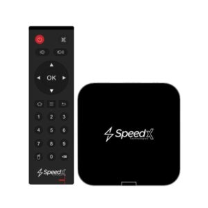 Speedx Flare A10 4K Smart TV Box – Quad-Core ARM Cortex A53, Android 10.0, 2GB RAM + 16GB Storage