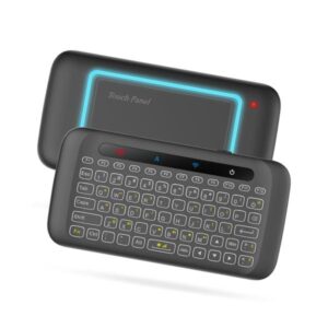 H20 Universal Mini Backlight Touchpad Wireless Keyboard – Air Mouse Controller, Compact and Portable