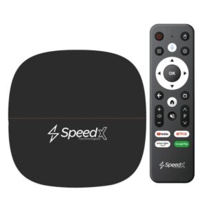 Speedx Pixel4K X20 Plus 4K Smart TV Box – Allwinner H313 Android 10.0, 2GB+16GB, Air Mouse with Voice Control