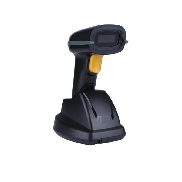 Speedx SP-70D Wireless 2.4GHz Barcode Scanner 1D/2D QR Code – With Charging Dock, Fast and Reliable Scanning