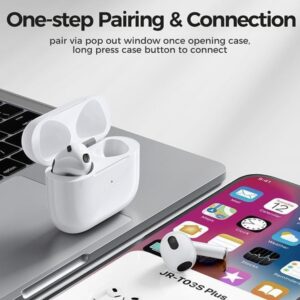 Joyroom JR-T03S Plus 4th Generation TWS Bluetooth Headset with Charging Case 🎧