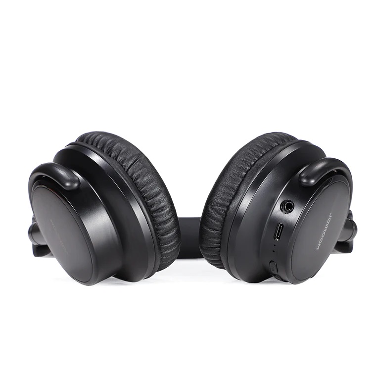 Joyroom OH1 Bluetooth Headset Black – High Quality Wireless Sound & Long Battery Life - Image 3