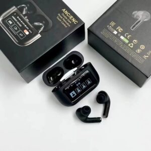 A9 Pro ANC ENC Wireless Earbuds Black and White Bluetooth 5.4 Zhongkelqnxun Touch Control Earbuds π§
