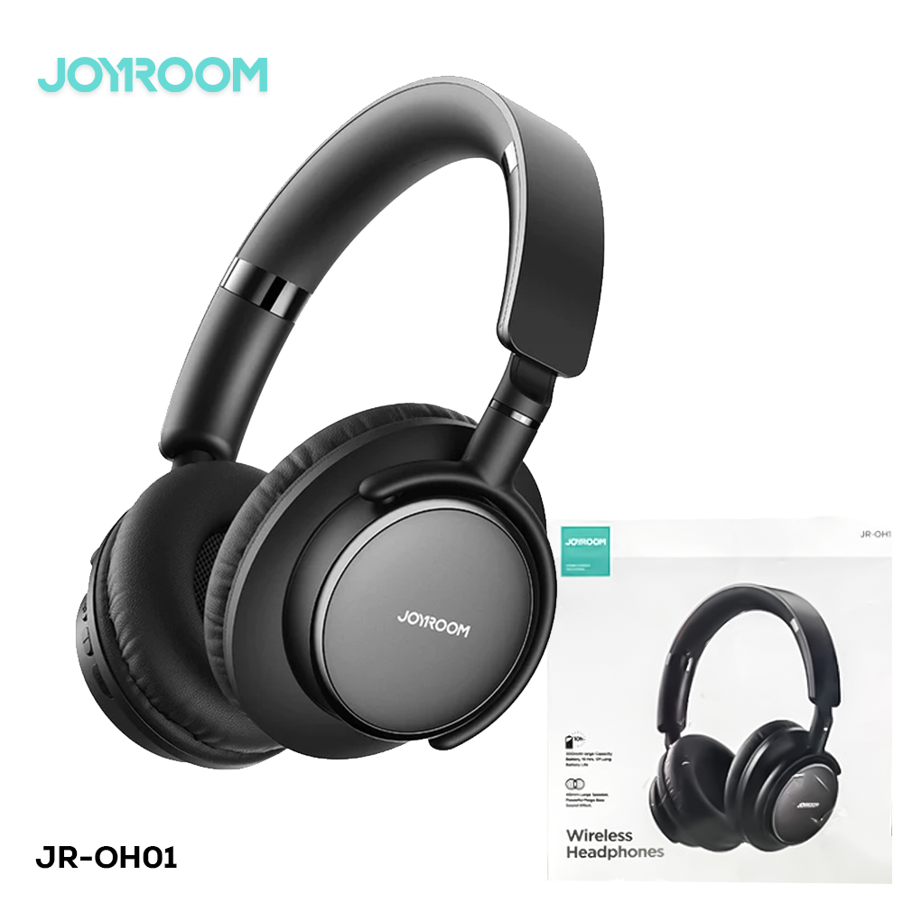 Joyroom OH1 Bluetooth Headset Black Wireless Comfortable Design