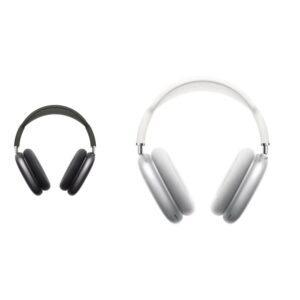 Apple AirPods Max Wireless ANC Headphone Silver and Black With Pouch