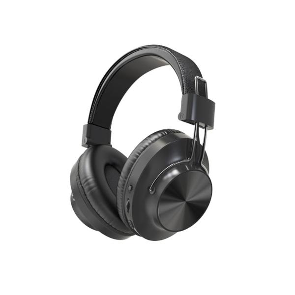 NIA S4000 Bluetooth Wireless Over Ear Headset Black