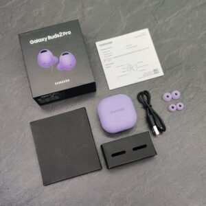 Samsung Galaxy Buds 2 Pro True Wireless Bluetooth Earbuds White Black Purple with Charging Case π§