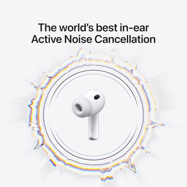 APPLE AIRPODS PRO 3 ANC (3RD GENERATION) BT 5.3 HIGH QUALITY WITH USB-C CHARGING - Image 3