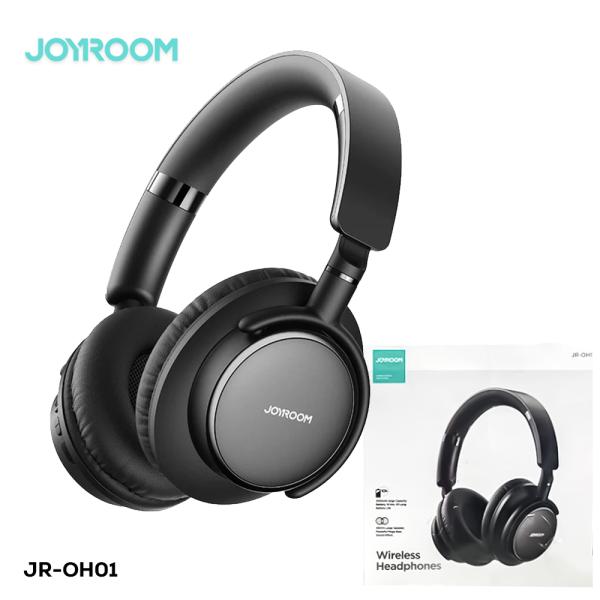 JOYROOM-OH1 Bluetooth Headset Black - Image 4